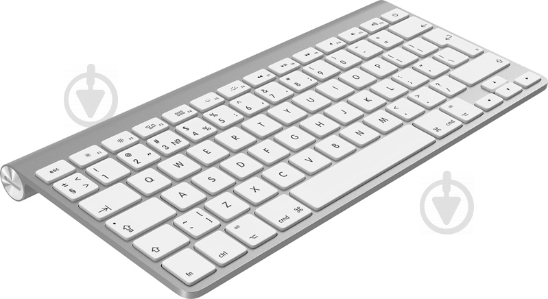 Клавіатура Apple Wireless Keyboard (MC184RS/B) aluminum - фото 2