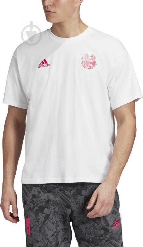 Футболка Adidas CAPTSUBA TEE GK3443 р.M белый - фото 8