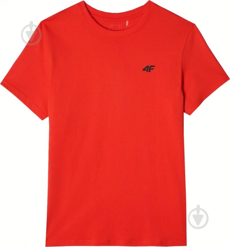 Футболка 4F 4FWMM00TTSHM2256-62S р.L красный - фото 1