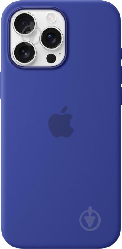 Чехол Apple Silicone Case with MagSafe для Apple iPhone 16 Pro Max ultramarine (MYYY3ZM/A) - фото 1