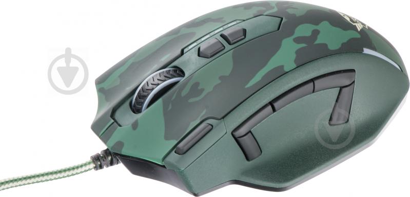 Мышь Trust GXT 155C Gaming Mouse (20853) green camouflage (20853) - фото 2