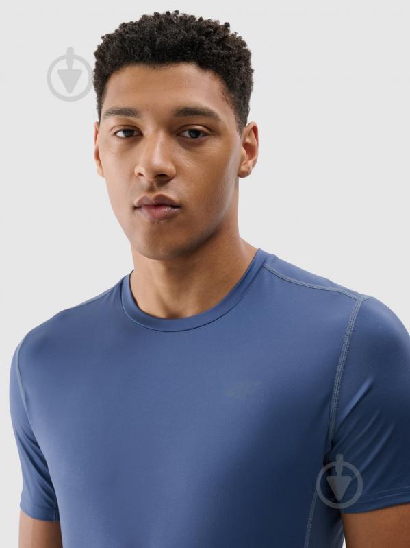 Футболка 4F р.L синий - фото 2 Футболка 4F р.L синий - фото 2