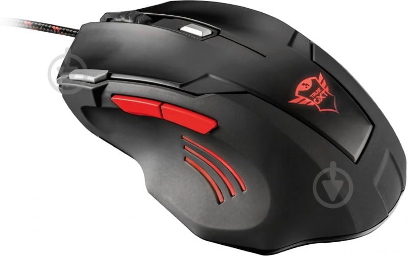 Мышь Trust GXT 111 Gaming Mouse (21090) black (21090) - фото 1 Мышь Trust GXT 111 Gaming Mouse (21090) black (21090) - фото 1