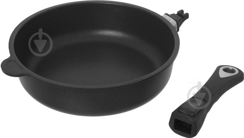 Сковорода зі знімною ручкою Braise Pan 24 см 724-Z20B AMT Gastroguss - фото 4