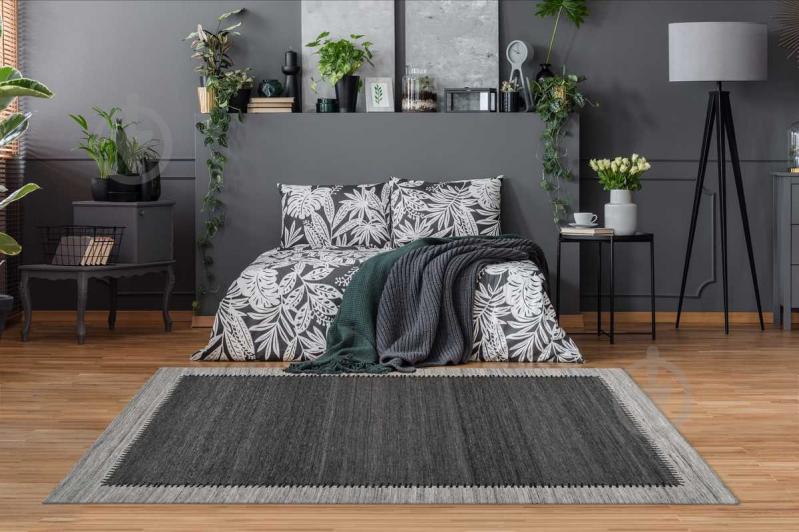 Килим Kayoom Phoenix 310 Antracite/Grey 160х230 - фото 2