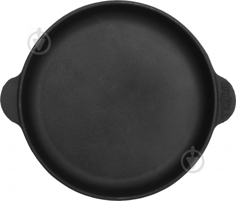 Сковорода чавунна з дощечкою 18x2,5 см 559-011 Brizoll - фото 5