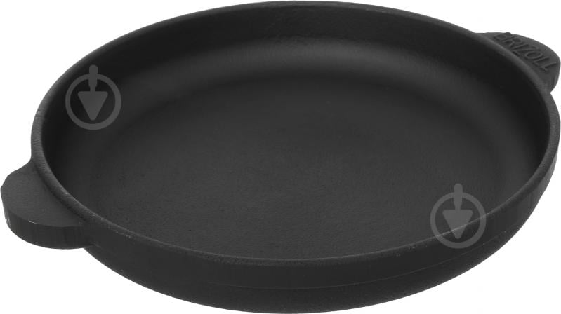 Сковорода чавунна з дощечкою 18x2,5 см 559-011 Brizoll - фото 3