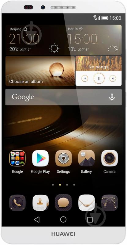 Смартфон Huawei MATE 7 MT7-L09 2/16GB silver (51091966) - фото 1