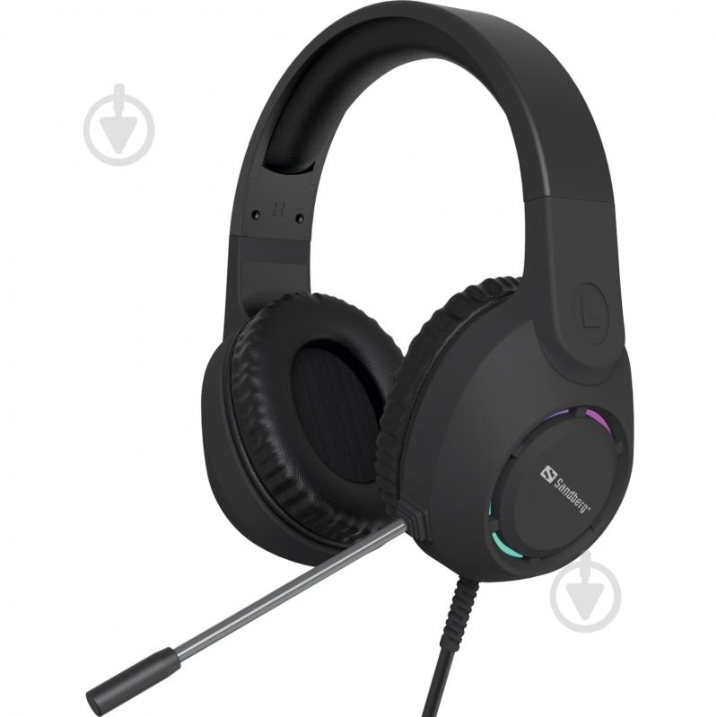 Гарнитура игровая Sandberg BossBlaster black (126-49) - фото 1