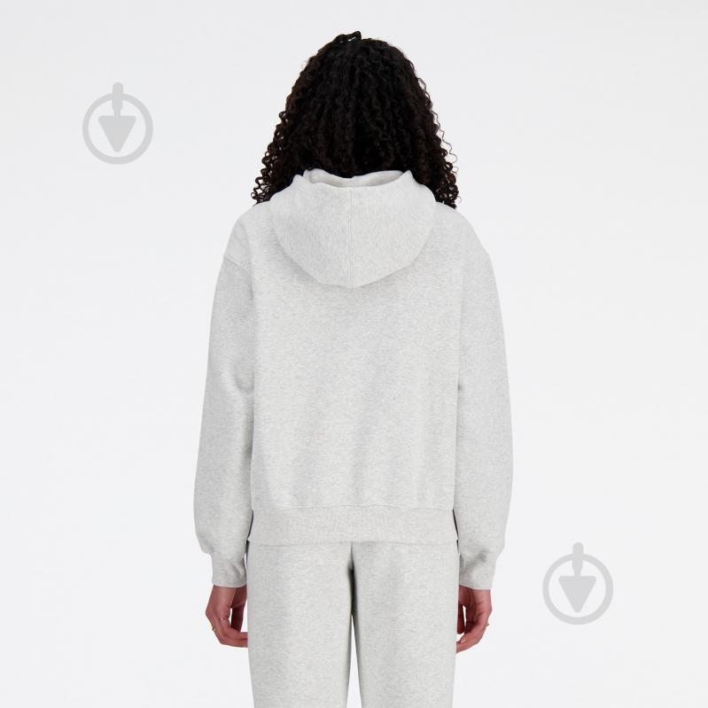 Худи New Balance WT41510AHH р.M серый - фото 2 Худи New Balance WT41510AHH р.M серый - фото 2