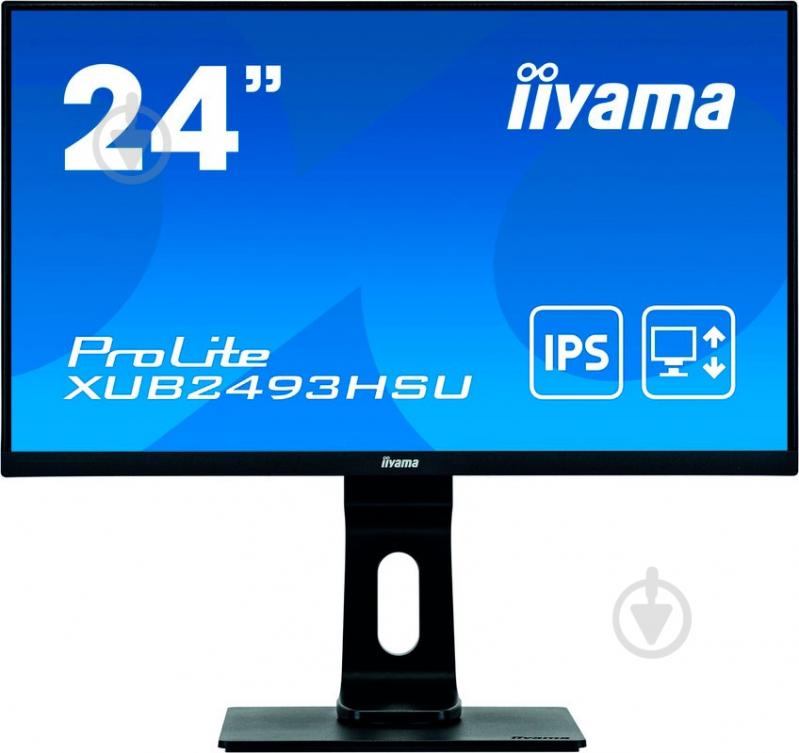 Монитор Iiyama ProLite 23,8" (XUB2493HSU-B1) - фото 1 Монитор Iiyama ProLite 23,8" (XUB2493HSU-B1) - фото 1