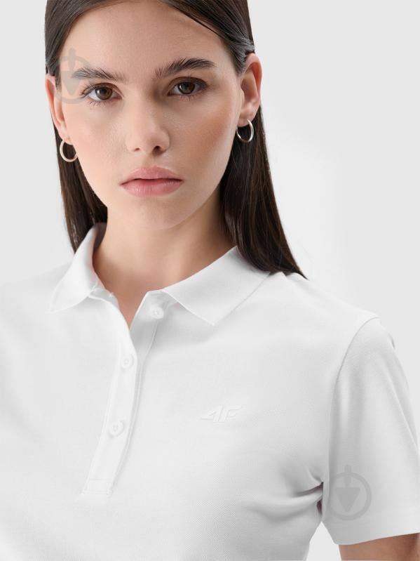 Поло 4F POLO SHIRT F365 р.S білий - фото 2