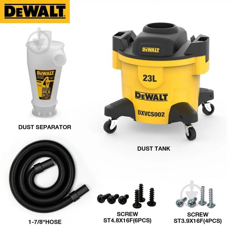 Фильтр для пылесоса DeWalt DXVCS002 - фото 5