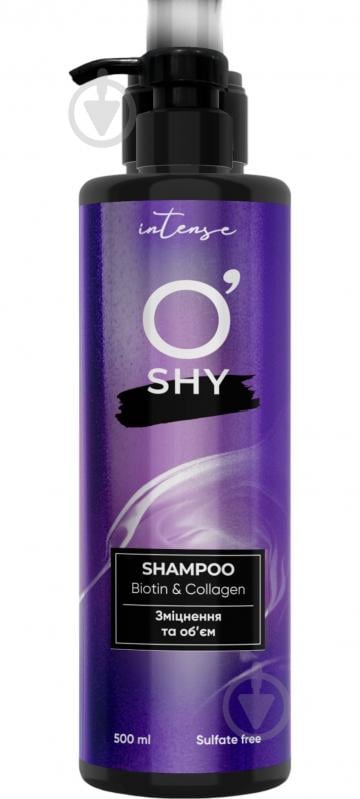 Шампунь O'SHY "Biotin & collagen" Intense 500 мл - фото 1 Шампунь O'SHY "Biotin & collagen" Intense 500 мл - фото 1
