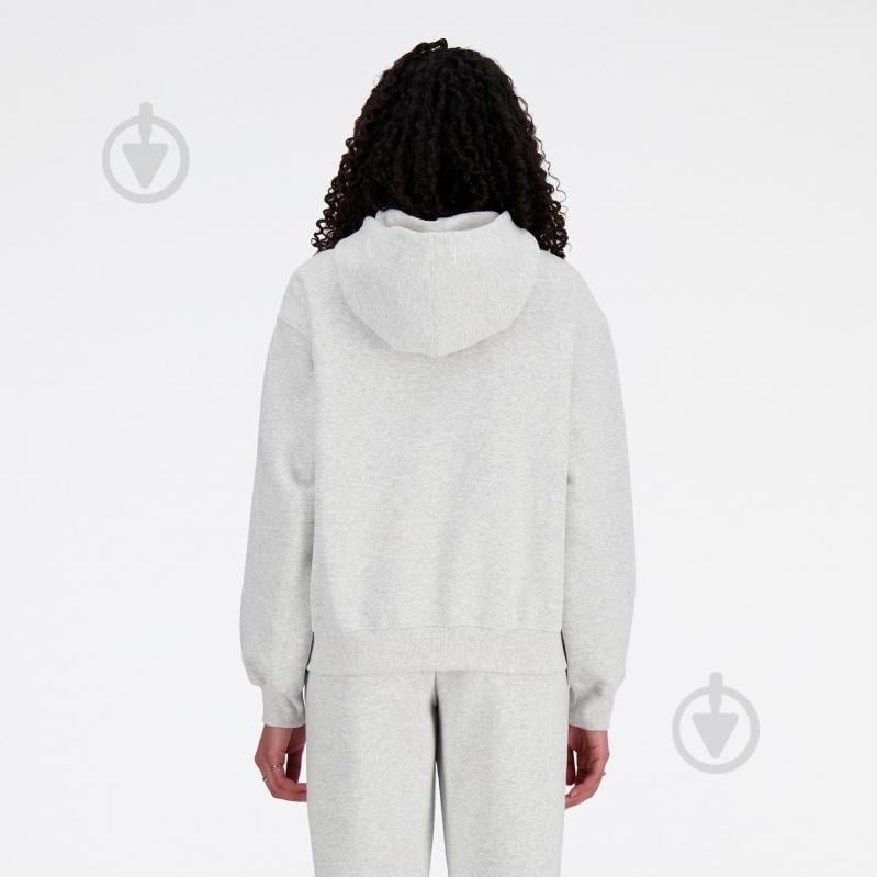 Худи New Balance WT41510AHH р.XS серый - фото 2 Худи New Balance WT41510AHH р.XS серый - фото 2