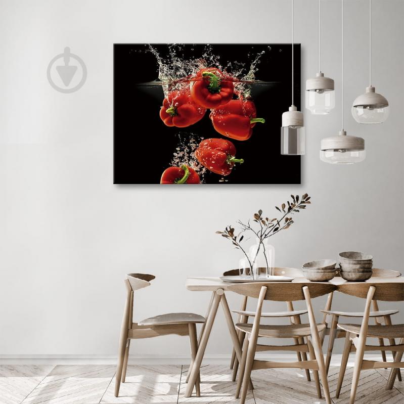 Картина Перец в воде 60x45 см WallArt 54624-1.2 - фото 2