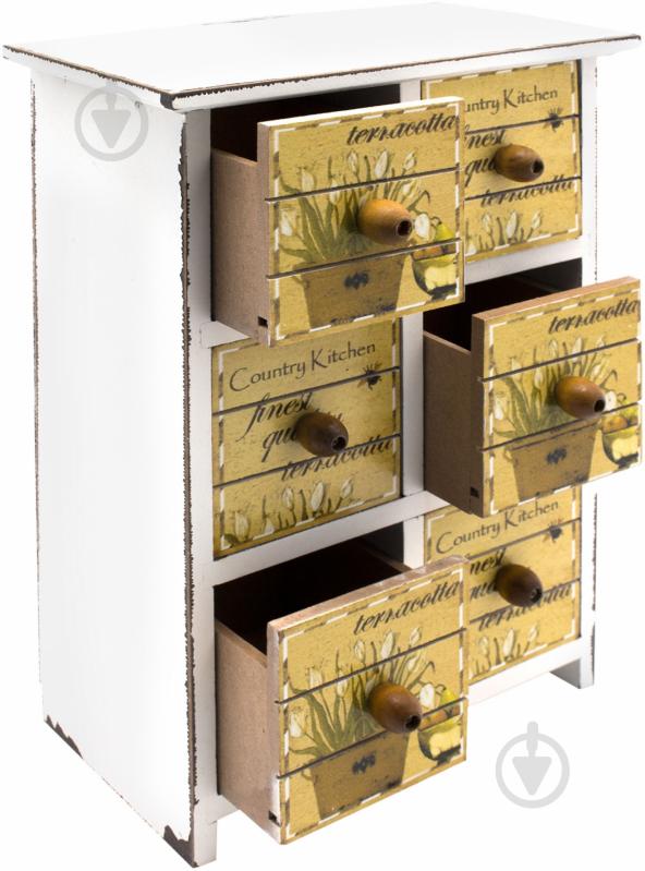 Мини-комод Цветник QY82072B - фото 2