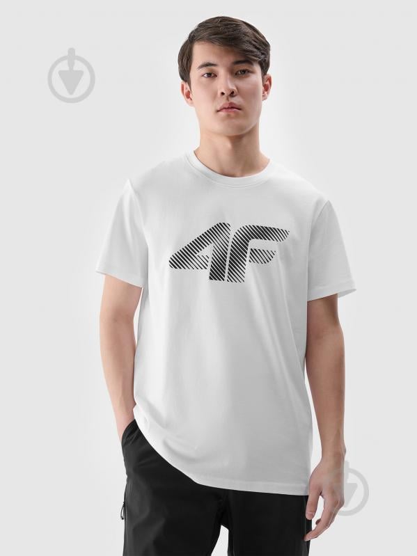 Футболка 4F TSHIRT M2257 р.L белый - фото 1