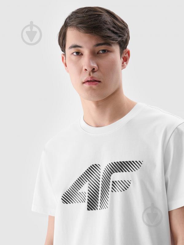 Футболка 4F TSHIRT M2257 р.L белый - фото 2