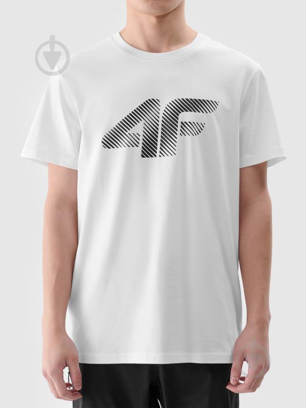 Футболка 4F TSHIRT M2257 р.L белый - фото 5