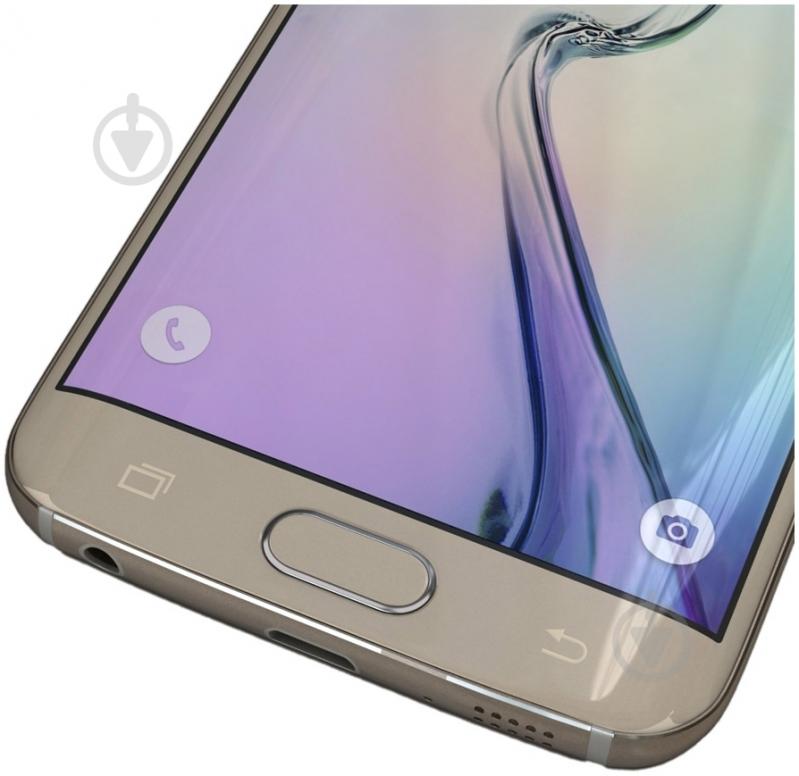 Смартфон Samsung Galaxy S6 Edge 3/128GB gold (SM-G925FZDFSEK) - фото 5