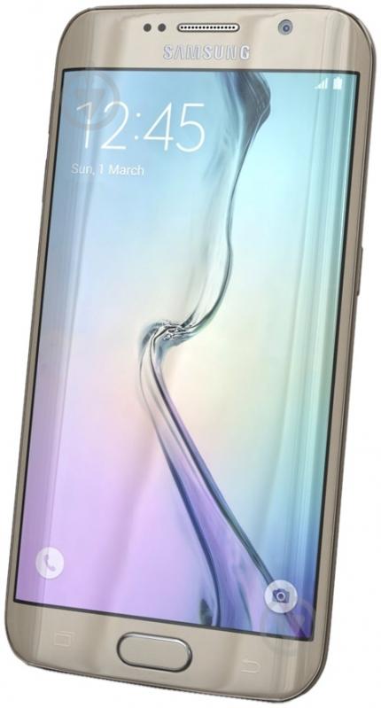 Смартфон Samsung Galaxy S6 Edge 3/64GB gold (SM-G925FZDESEK) - фото 2