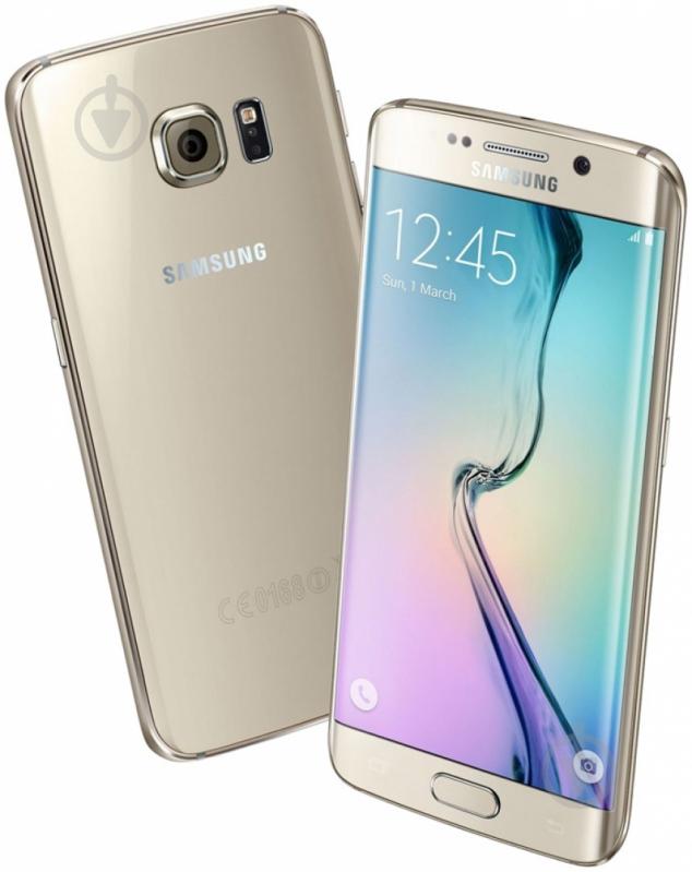 Смартфон Samsung Galaxy S6 Edge 3/64GB gold (SM-G925FZDESEK) - фото 3