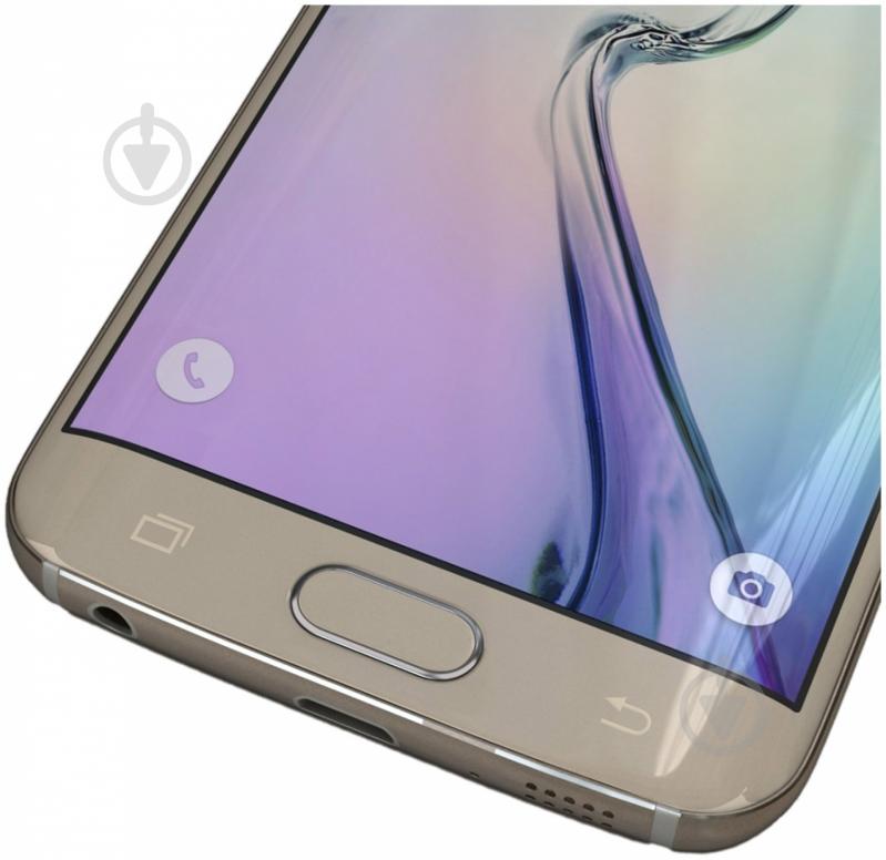 Смартфон Samsung Galaxy S6 Edge 3/64GB gold (SM-G925FZDESEK) - фото 5