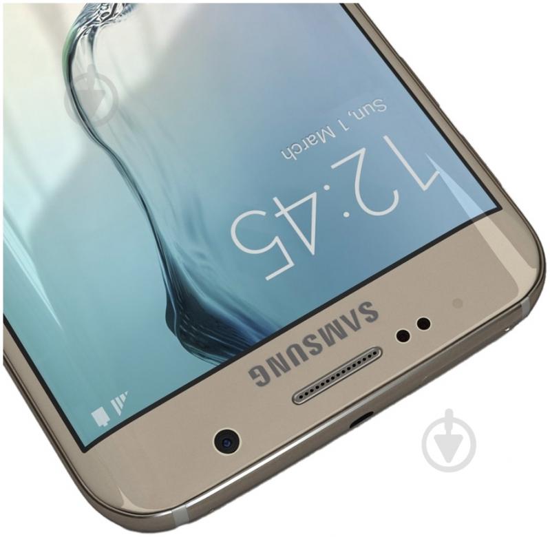 Смартфон Samsung Galaxy S6 Edge 3/64GB gold (SM-G925FZDESEK) - фото 6