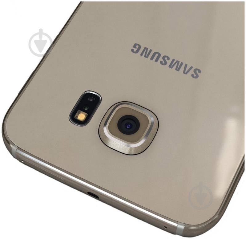 Смартфон Samsung Galaxy S6 Edge 3/64GB gold (SM-G925FZDESEK) - фото 8