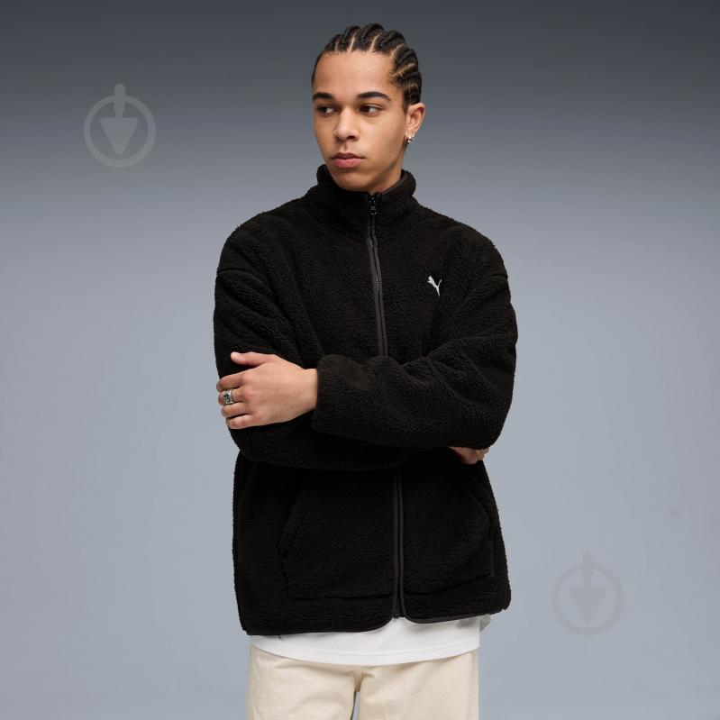 Куртка Puma ESS ELEVATED Relaxed Winterized Full-Zip Sherpa 68825901 р.2XL - фото 1