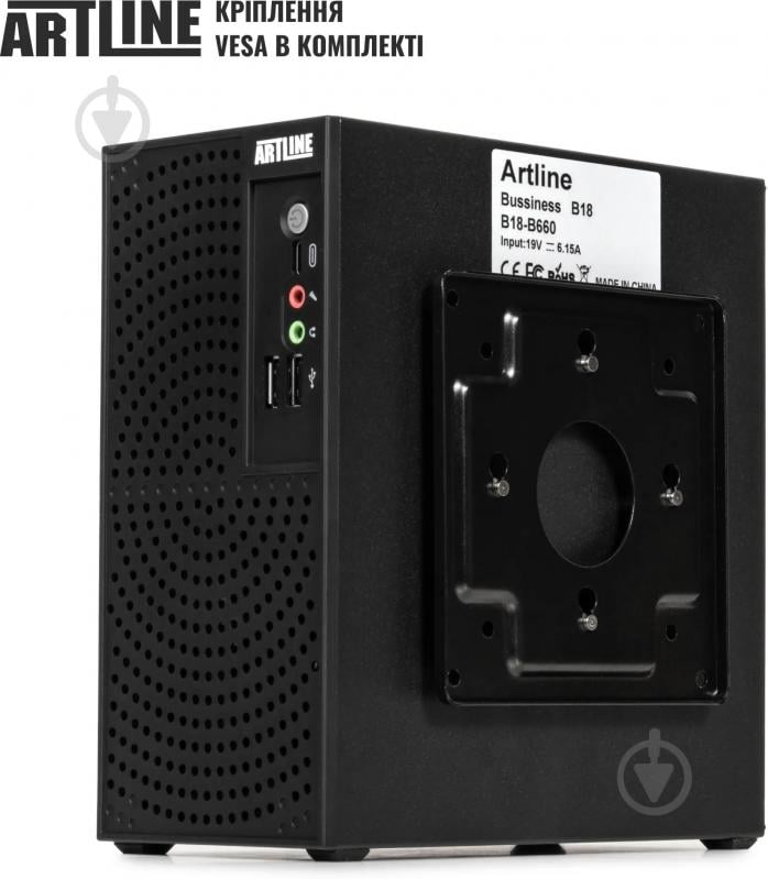 Неттоп Artline Business B18 (B18v04) black - фото 8