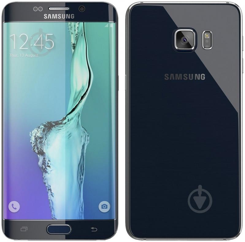 Смартфон Samsung Galaxy S6 Edge+ 4/64GB black (SM-G928FZKESEK) - фото 3