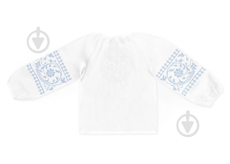 Вышиванка для девочек WP Merchandise р.146 белый с голубым FWPVNGBLEM23WT146 - фото 2 Вышиванка для девочек WP Merchandise р.146 белый с голубым FWPVNGBLEM23WT146 - фото 2