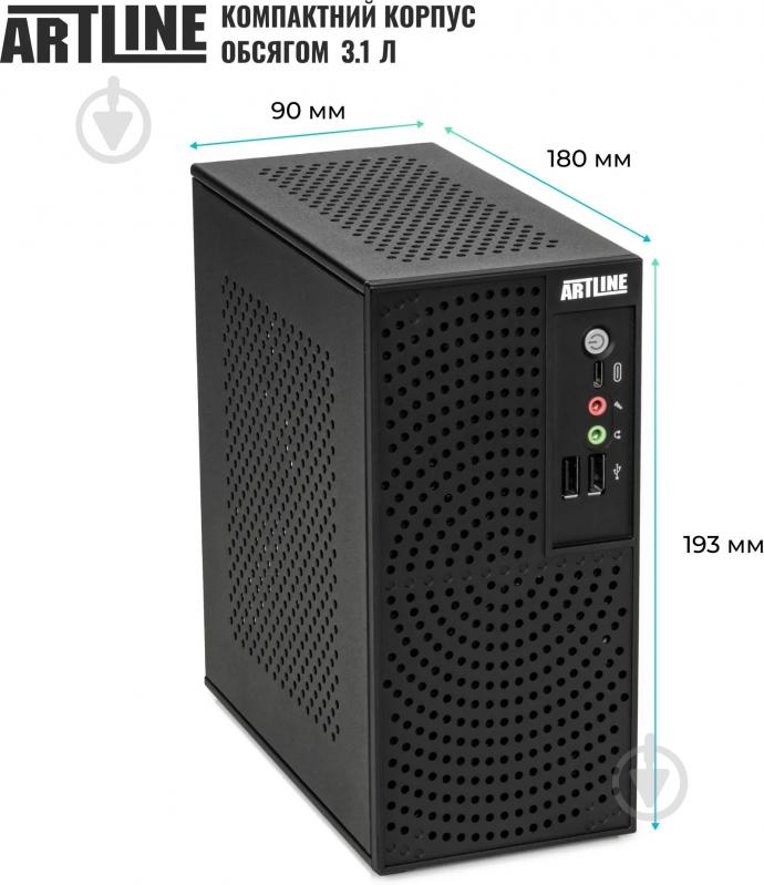 Неттоп Artline Business B18 Windows 11 Pro (B18v02Win) black - фото 9