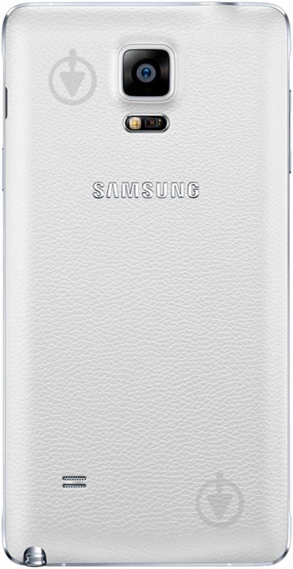 Смартфон Samsung Galaxy Note 4 3/32GB white (SM-N910HZWESEK) - фото 2