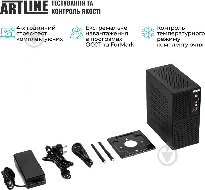 Неттоп Artline Business B18 Windows 11 Pro (B18v04Win) black - фото 12