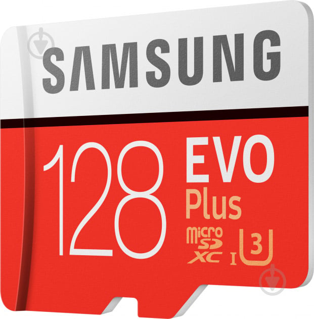 Карта памяти Samsung microSDXC 128 ГБ UHS-I Class 3 (U3) (MB-MC128HA/RU) EVO Plus V2 - фото 2