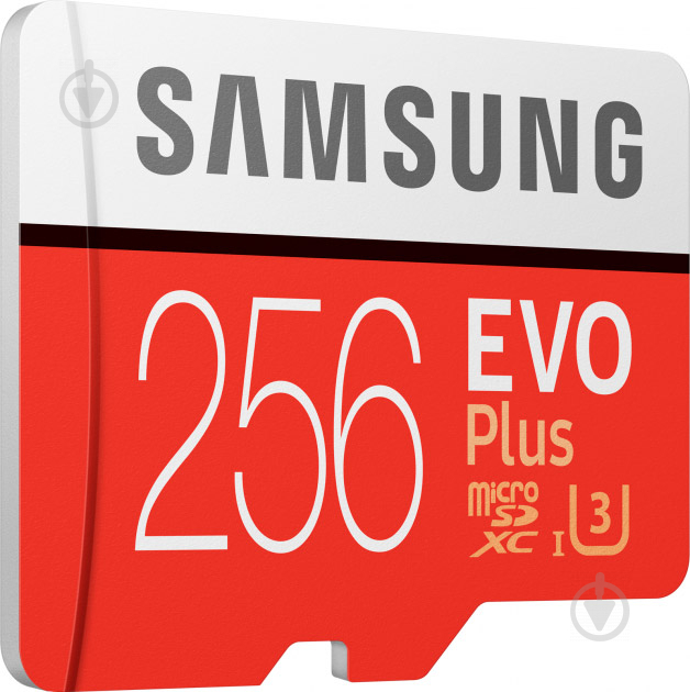 Карта пам'яті Samsung microSDHC 256 ГБ UHS-I (MB-MC256HA/RU) EVO Plus V2 - фото 2