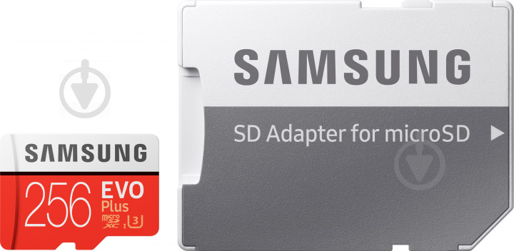 Карта пам'яті Samsung microSDHC 256 ГБ UHS-I (MB-MC256HA/RU) EVO Plus V2 - фото 6