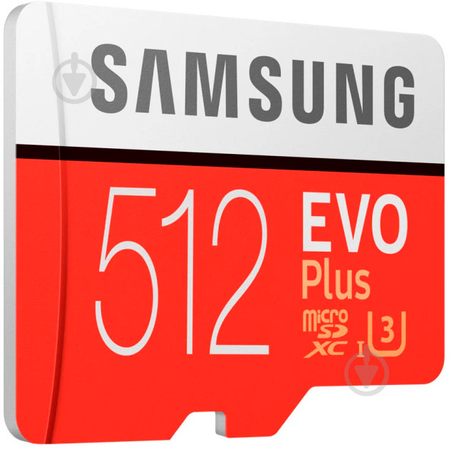 Карта памяти Samsung microSDXC 512 ГБ UHS-I Class 3 (U3) (MB-MC512HA/RU) EVO Plus V2 - фото 3