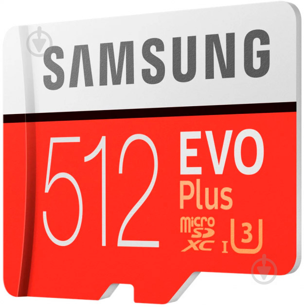 Карта памяти Samsung microSDXC 512 ГБ UHS-I Class 3 (U3) (MB-MC512HA/RU) EVO Plus V2 - фото 2