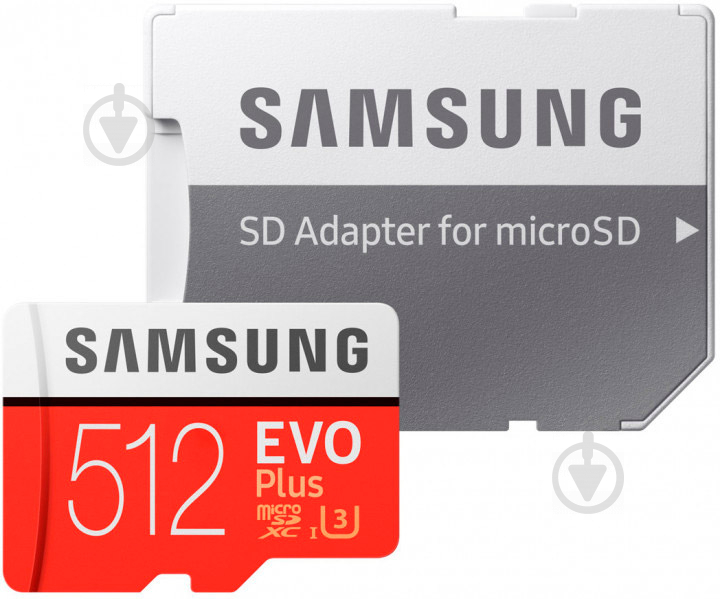 Карта памяти Samsung microSDXC 512 ГБ UHS-I Class 3 (U3) (MB-MC512HA/RU) EVO Plus V2 - фото 5