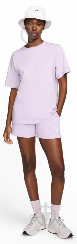 Футболка Nike W NSW TEE ESSNTL LBR FD4149-511 р.XS фиолетовый - фото 5