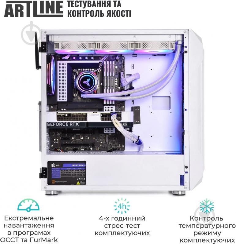 Компьютер Artline Gaming X98WHITE Windows 11 Home (X98Whitev86Win) white - фото 14 Компьютер Artline Gaming X98WHITE Windows 11 Home (X98Whitev86Win) white - фото 14