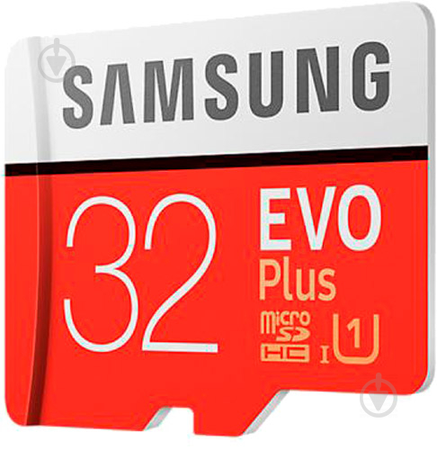 Карта памяти Samsung microSDHC 32 ГБ UHS-I (MB-MC32HA/RU) EVO Plus V2 - фото 3