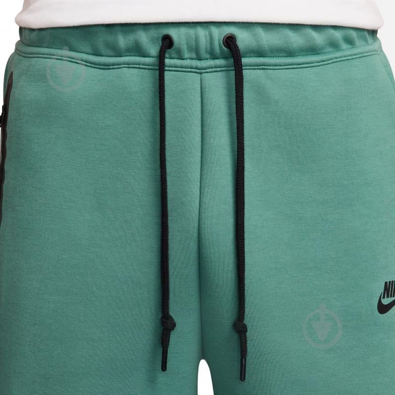 Шорты Nike M NK TCH FLC SHORT FB8171-361 р. L зеленый - фото 4