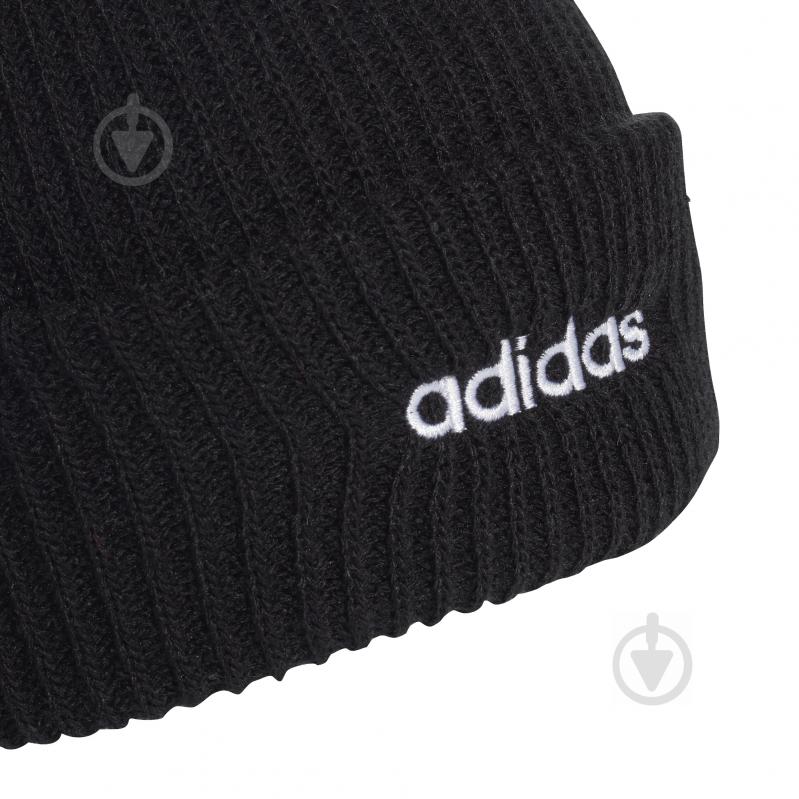 Шапка Adidas Clsc Beanie GE1248 р.XL чорний - фото 4