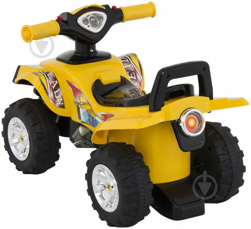 Каталка Smart Trike квадроцикл жовтий 551 - фото 4