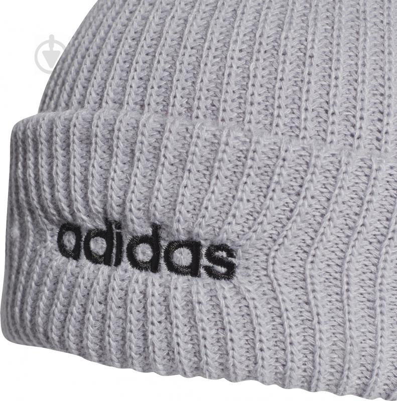 Шапка Adidas Clsc Beanie GE6124 р.XL сірий - фото 3